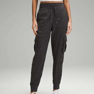 Lululemon Dance Studio Relaxed Fit Mid Rise Cargo Jogger in Graphite Grey